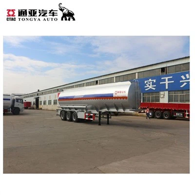 50000Л Три Акле Приколица за гориво од нерђајућег челика од нерђајућег челика