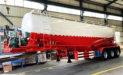 Кина Мануфацтуре ТОНГИА Полуприколица цистерна за расути цемен