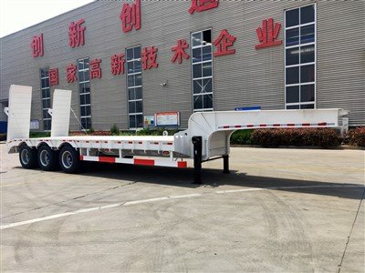 Полуприколица за багер